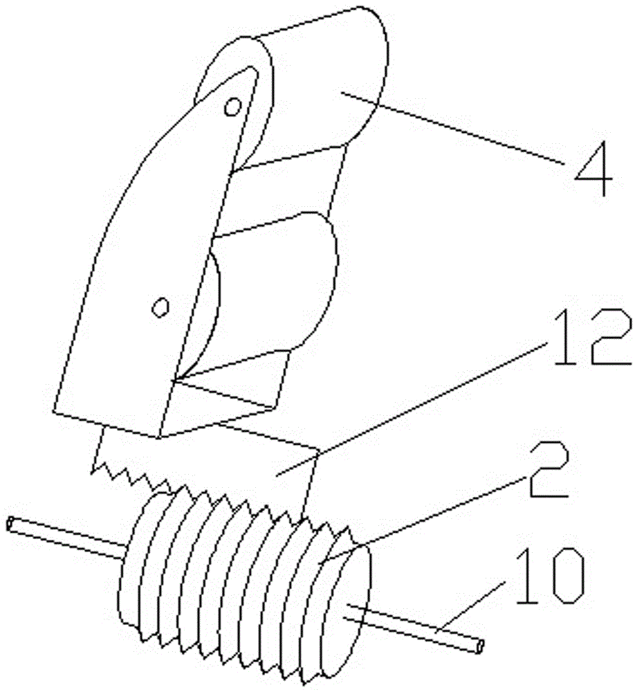 Aluminum tape wrapping device and its operation method