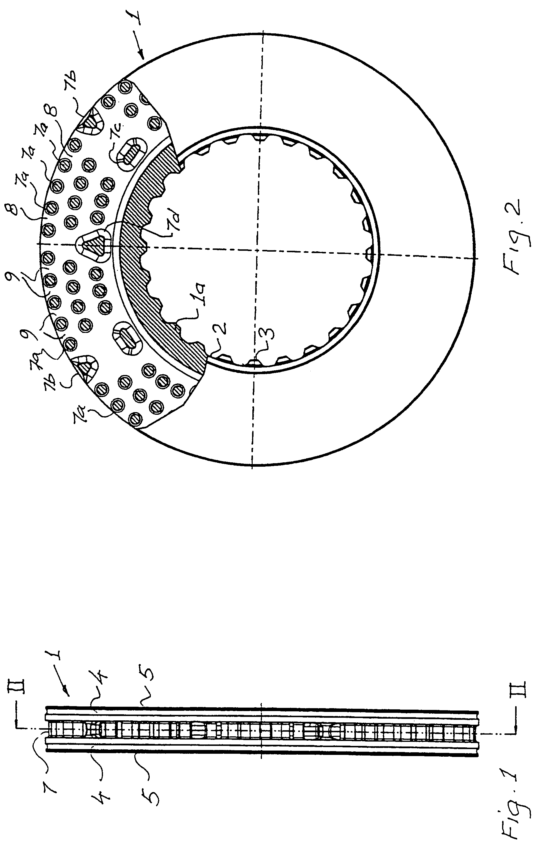 Brake disc for a vehicle disc brake