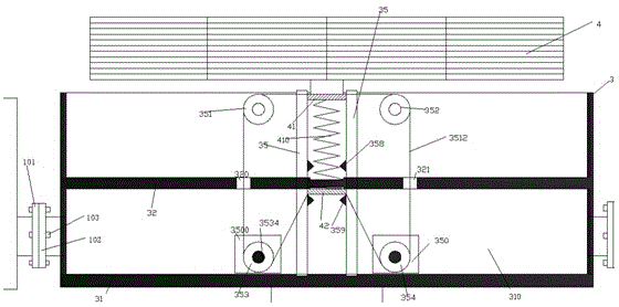 Solar panel-powered and convenient-to-assemble and disassemble LED (light-emitting diode) street lamp device and application method thereof