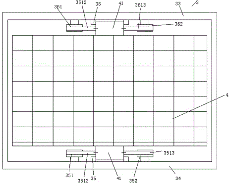 Solar panel-powered and convenient-to-assemble and disassemble LED (light-emitting diode) street lamp device and application method thereof