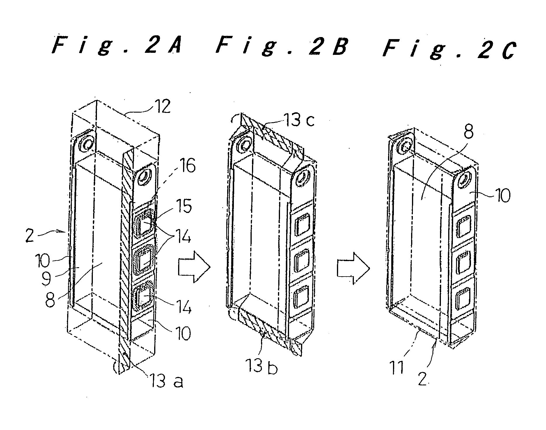 Cell, connected-cell body, and battery module using the same