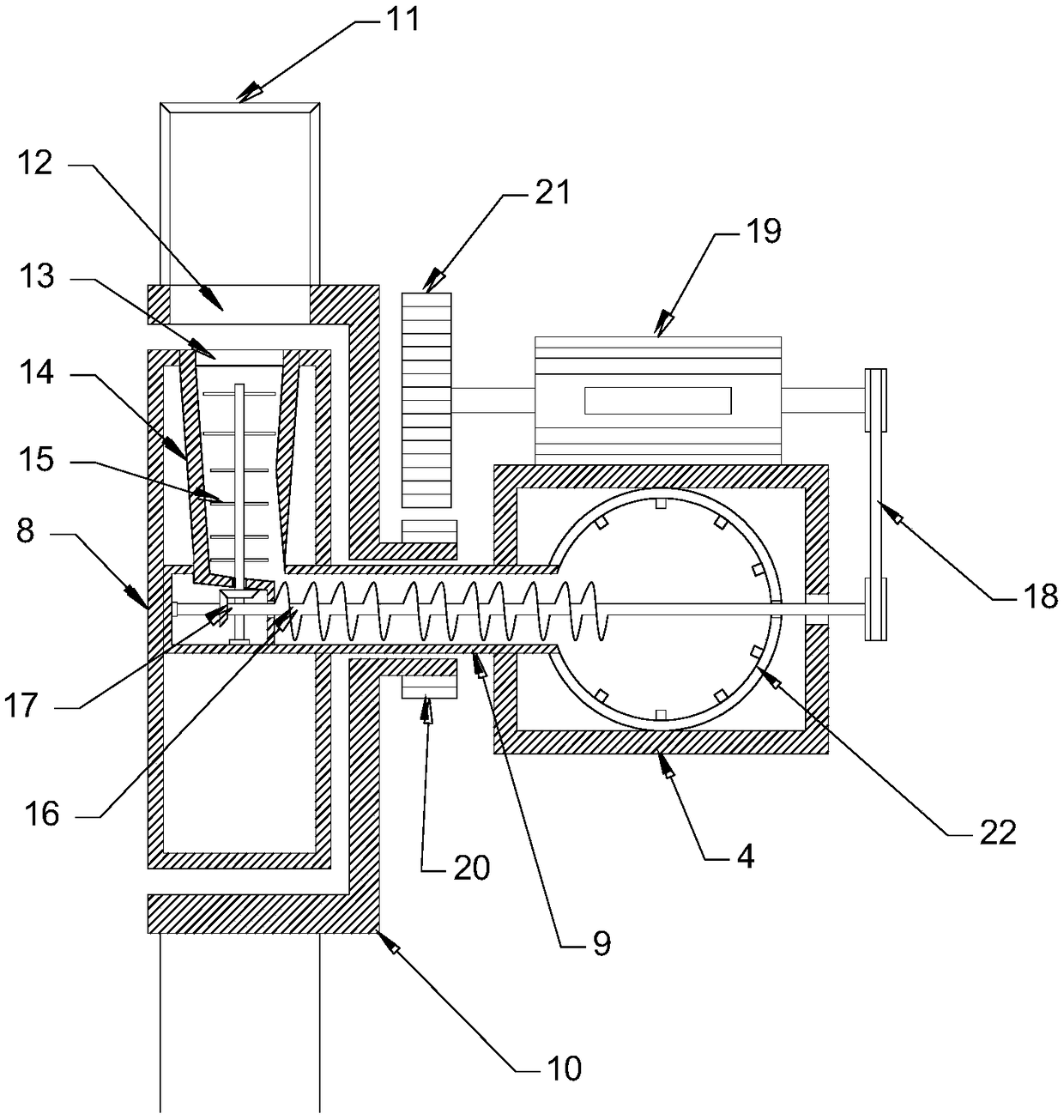 In-situ soil remediation treatment device