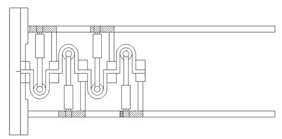 Furnace wire bending process with application of hydraulic cylinder type horizontal driver and integrated circuit controller