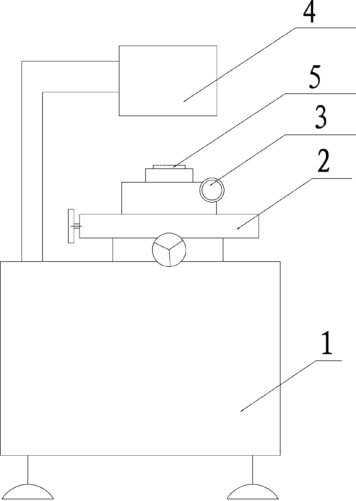 Laser grooving machining method of dry gas seal spiral groove