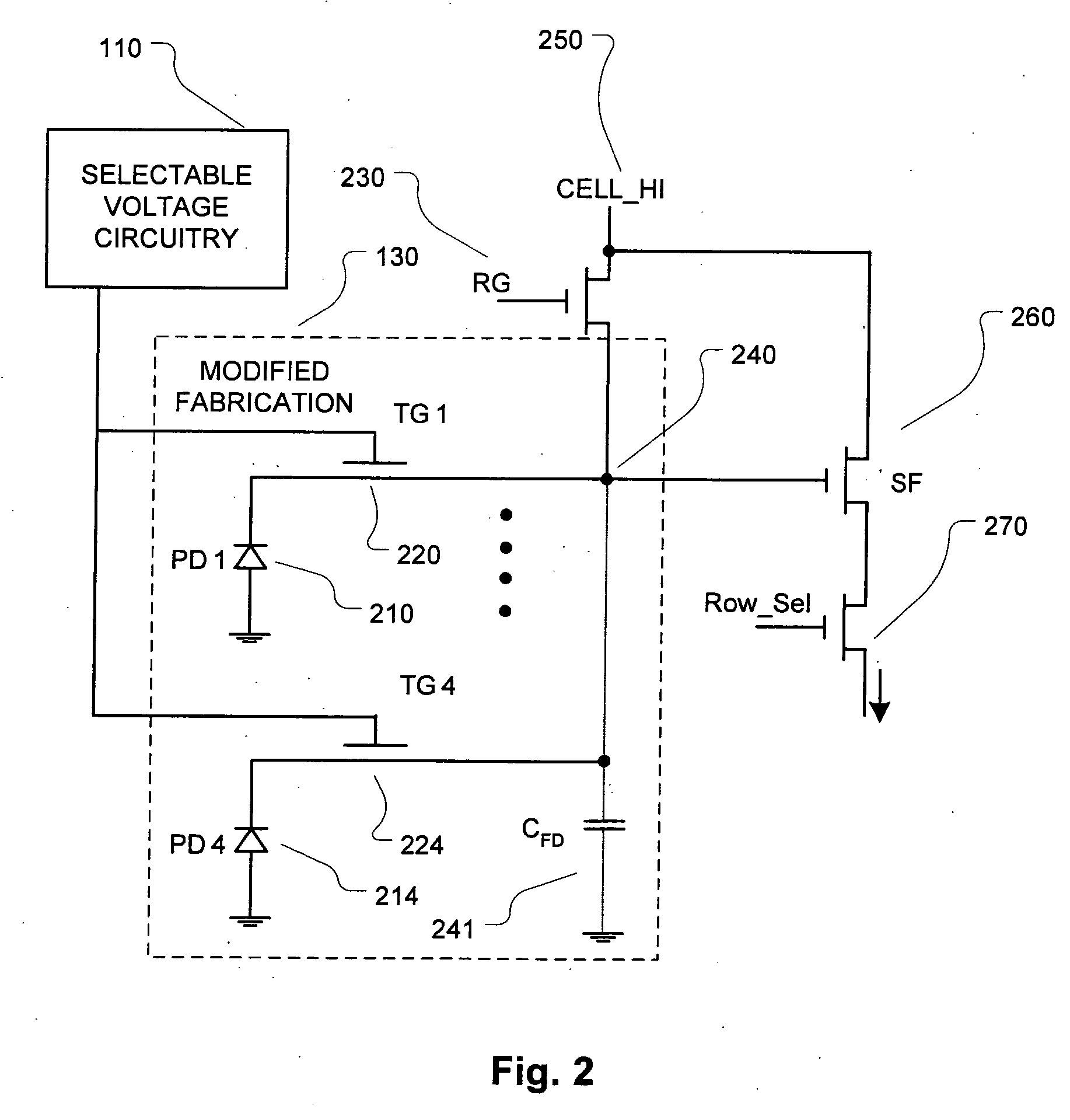 Method and apparatus for controlling charge transfer in CMOS sensors with a graded transfer gate work function