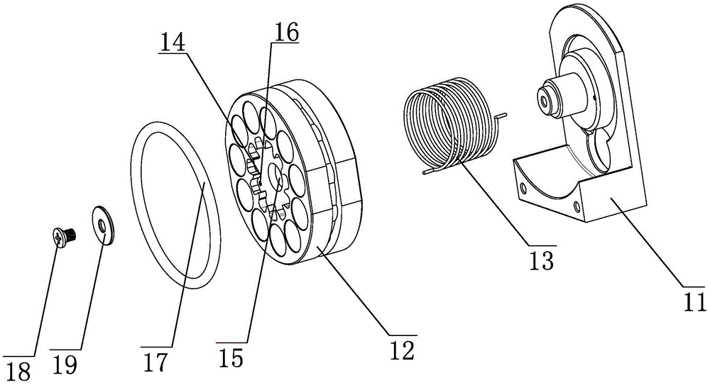 Bullet wheel mechanism