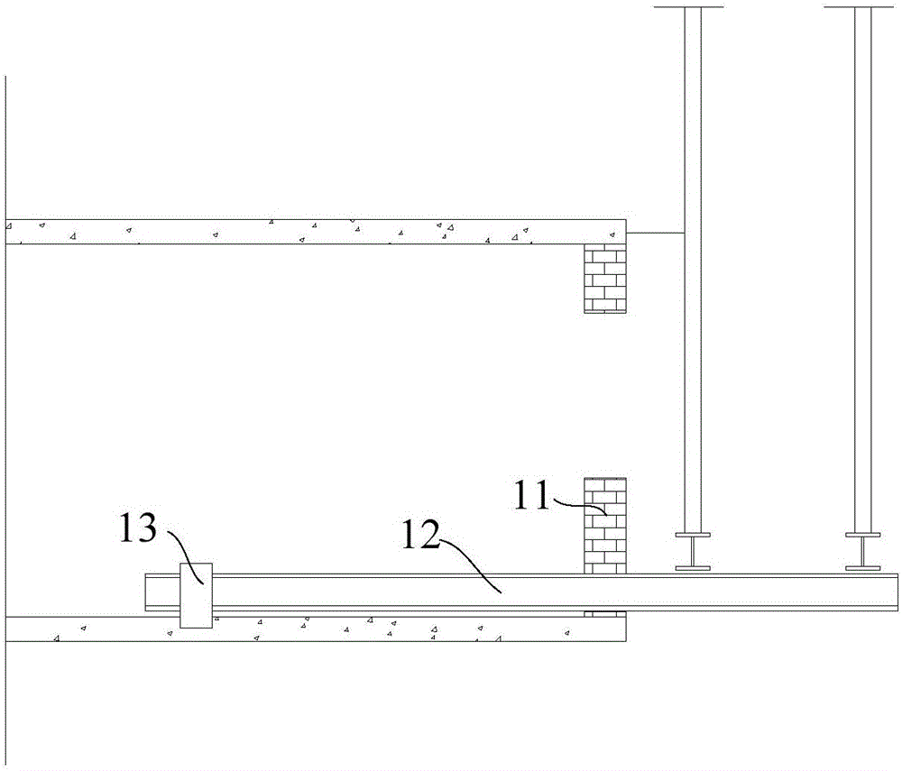 Cantilever frame used for setting up scaffold in prefabricated assembling structure and mounting method of cantilever frame