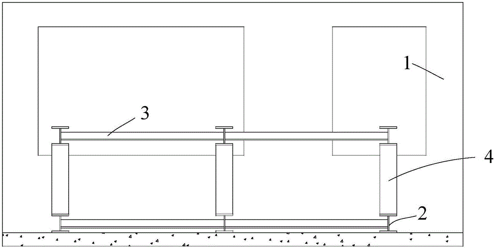 Cantilever frame used for setting up scaffold in prefabricated assembling structure and mounting method of cantilever frame