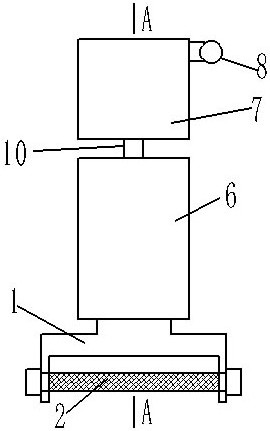 Sugarcane section position detection device