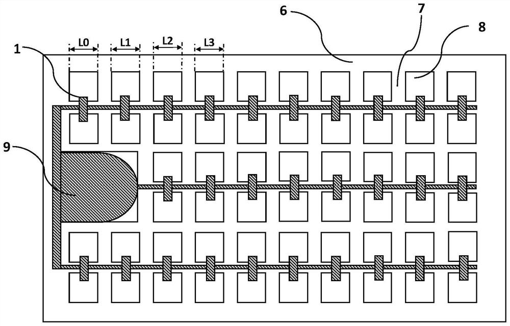 Integrated unit diode chip capable of uniformly emitting light