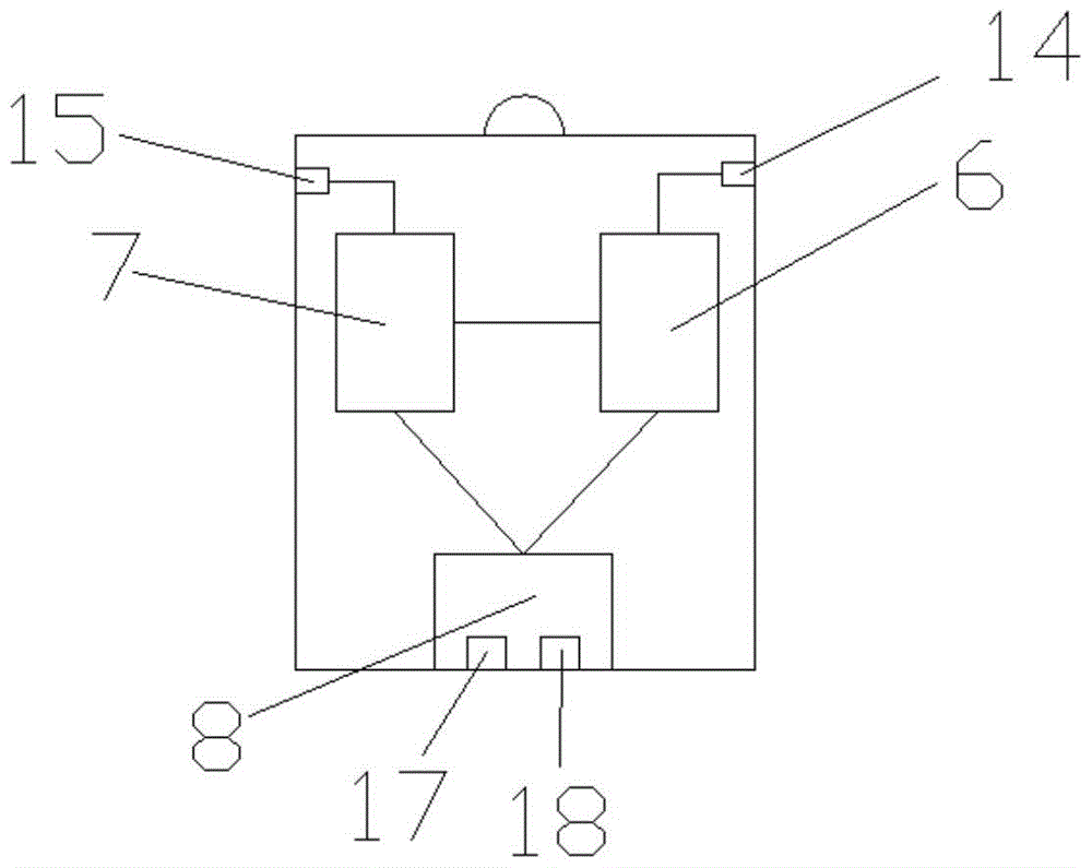 A portable reinforced soil retaining wall deformation monitoring device and monitoring method