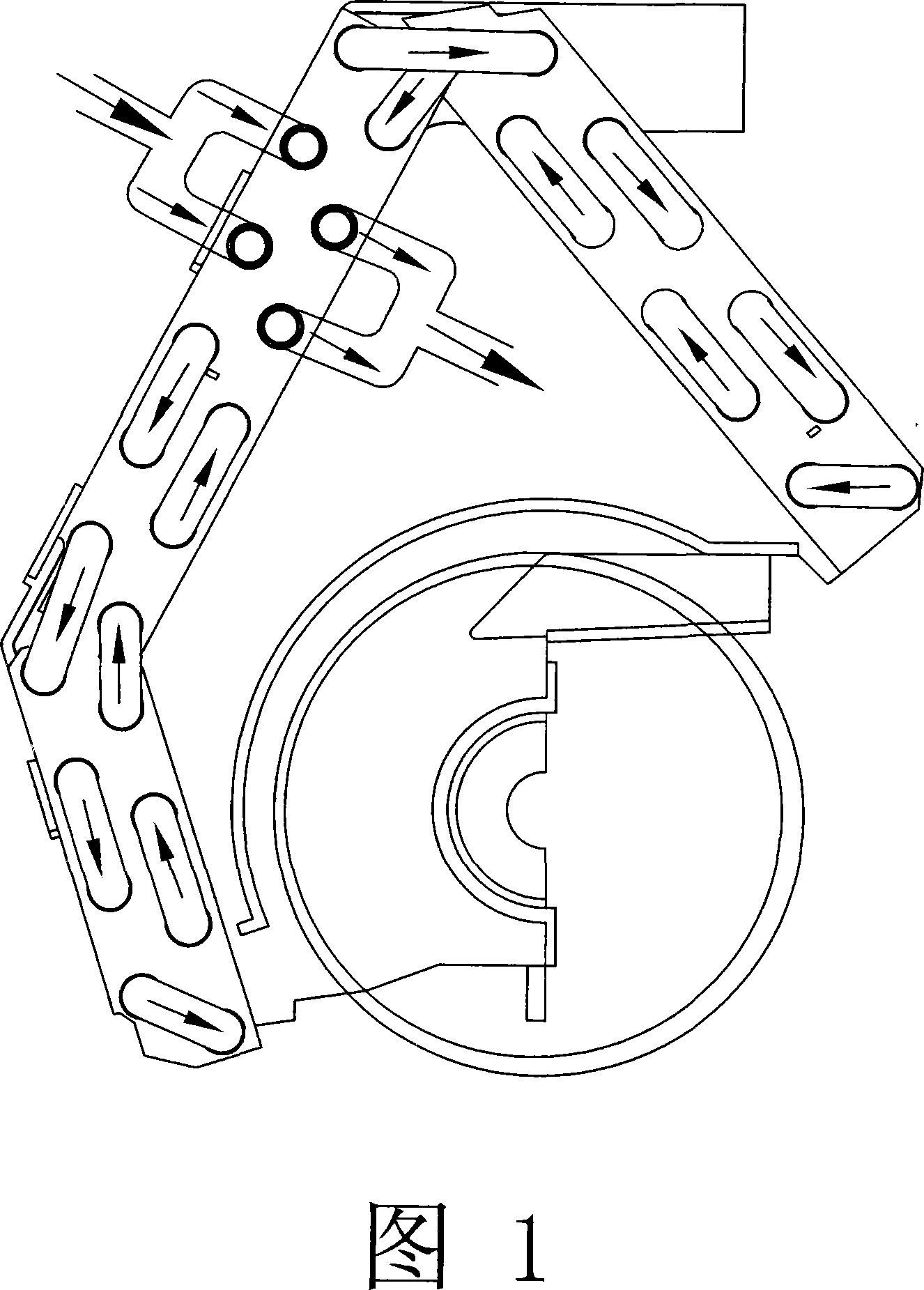 High-efficiency air-conditioner heat exchanger