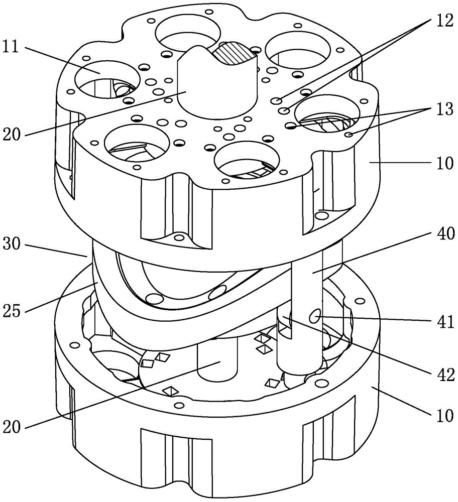 Multi-cylinder circumferentially arranged pulsator direct shaft power plant