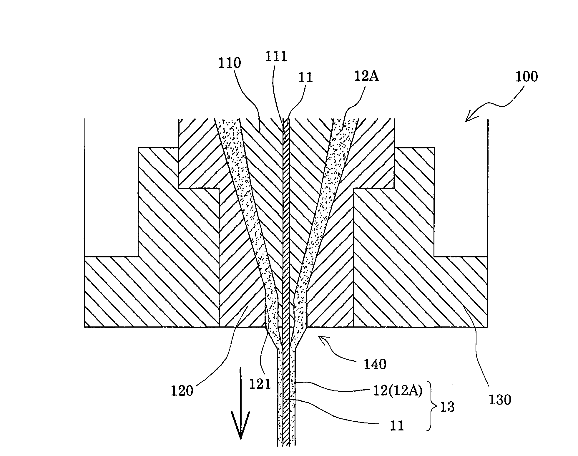 Ultrathin coaxial cable and manufacturing method thereof