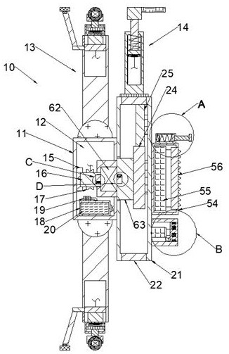 Self-adaptive pipeline cleaning device with pipeline dredging function