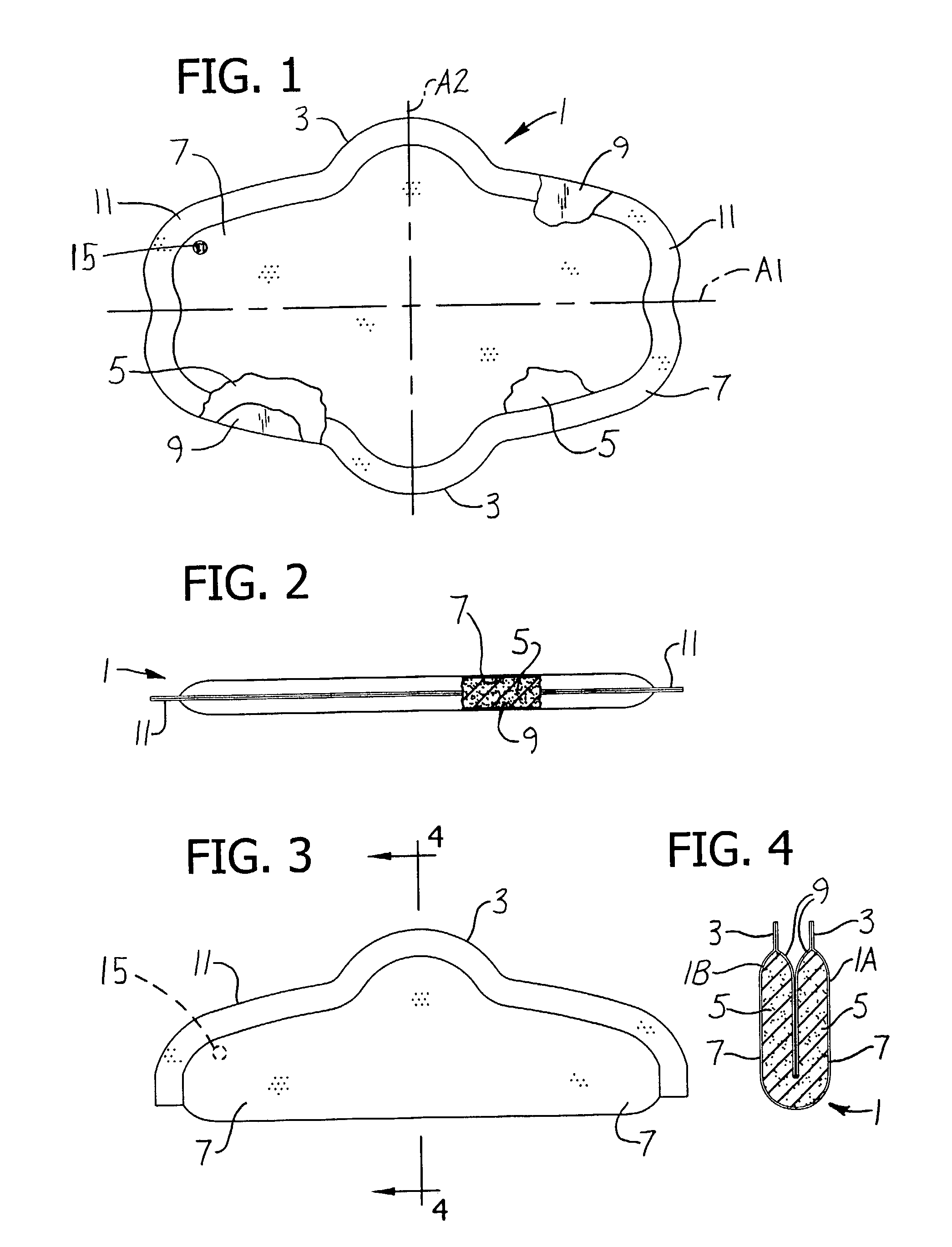 Method and apparatus for making interlabial pads