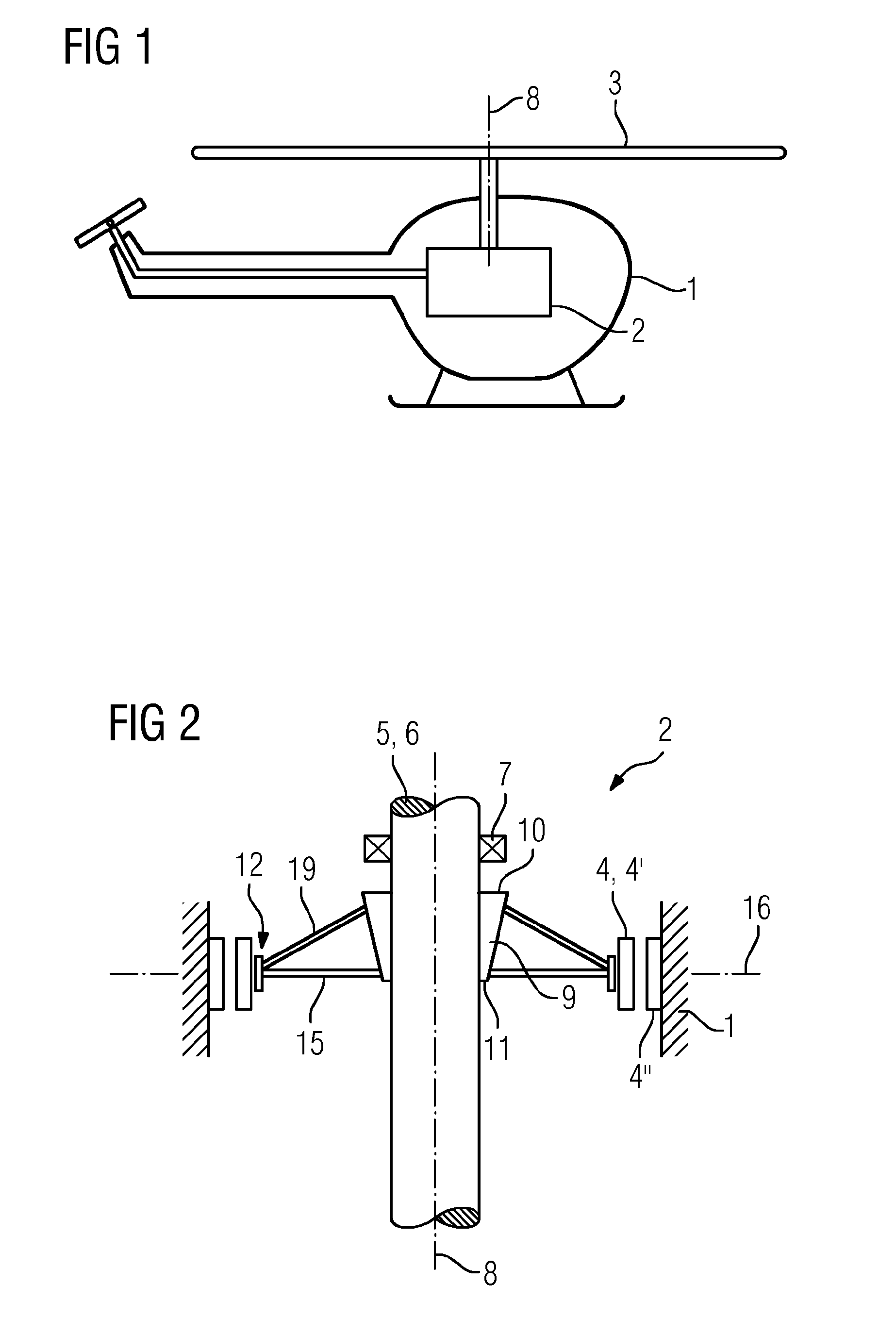Device including an electric machine with a lightweight design