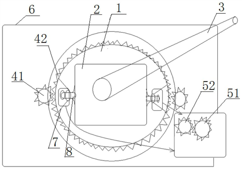 A tank gun and tank capable of hitting targets in all directions