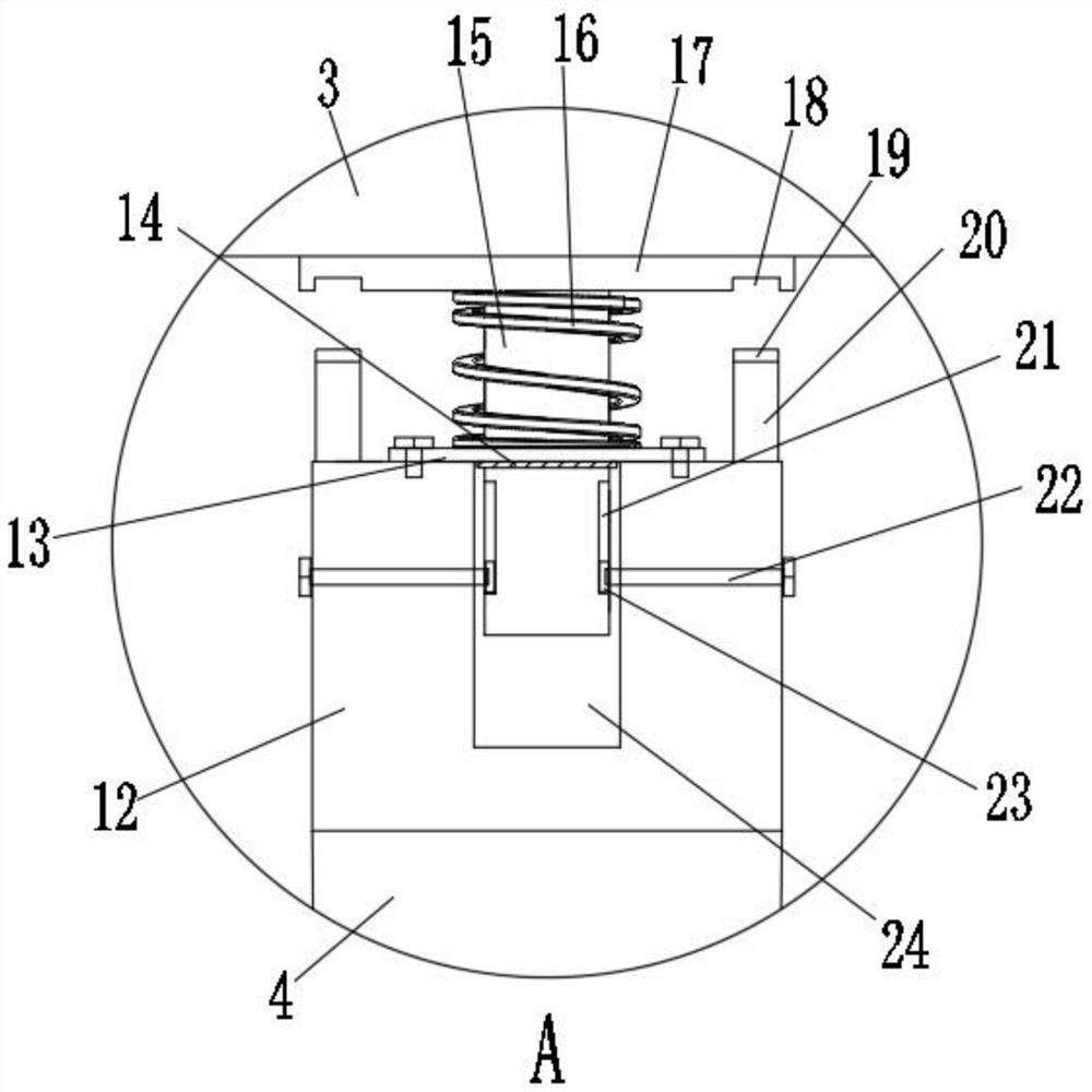 A kind of crucible pressing equipment for artificial diamond production