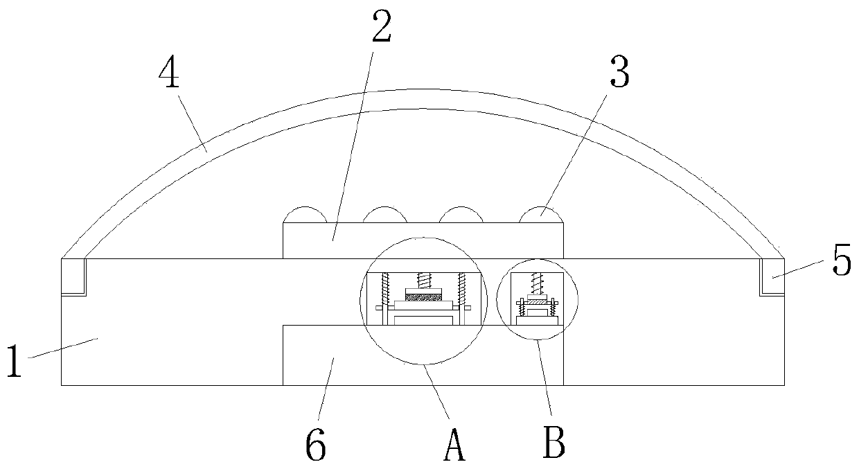 Self-locking protection device for LED power supply