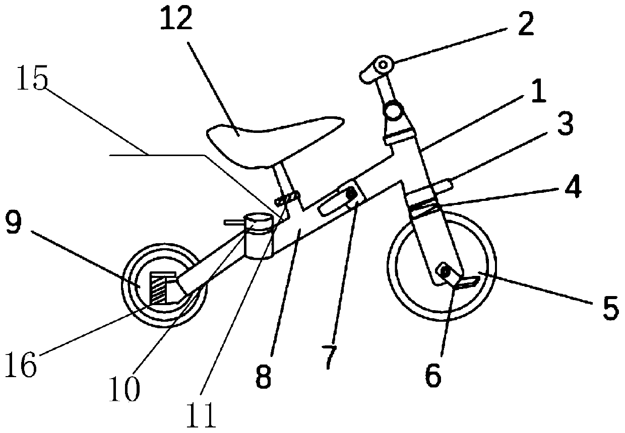 Mountain outdoor baby carriage and control method