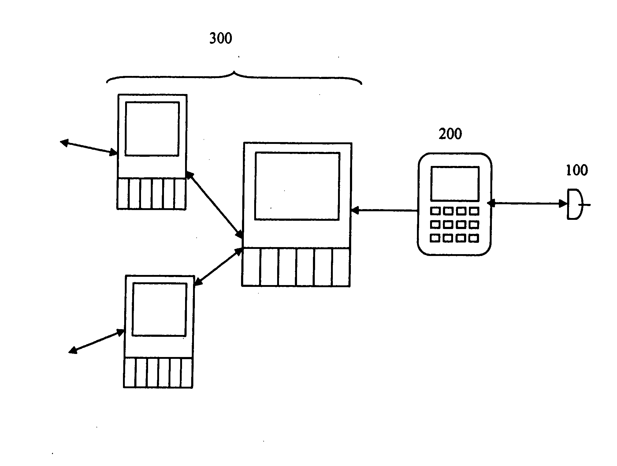 Sensing system with auxiliary display