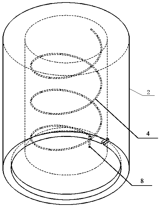 Experimental device and experimental method for simulating the corrosion process of cement sheath in formation