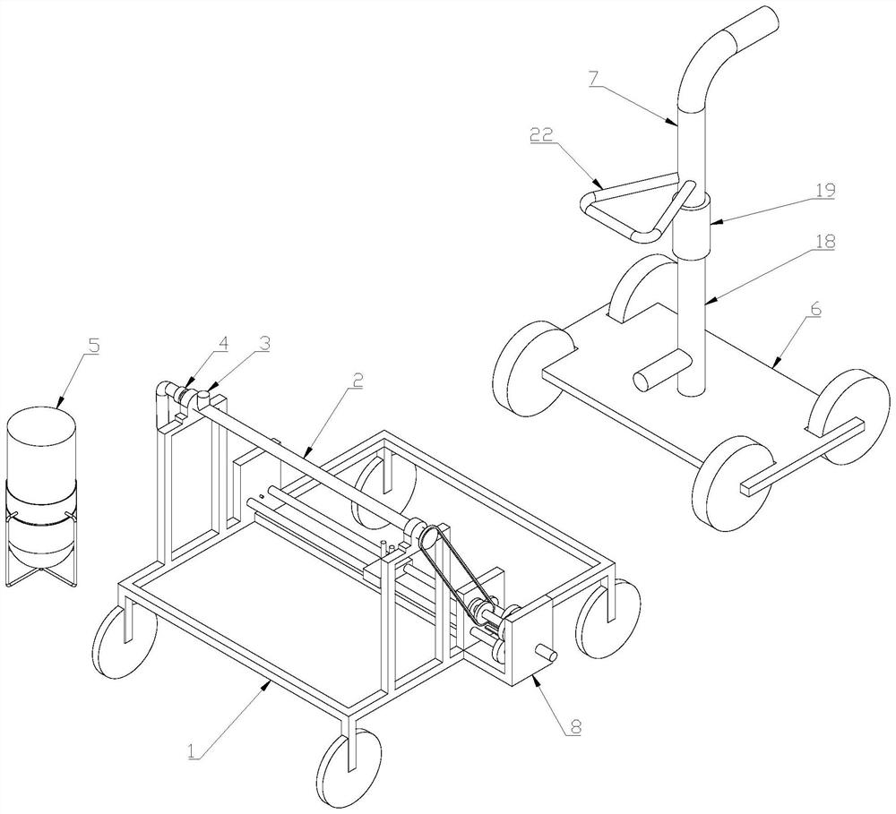 Agricultural water-saving irrigation device