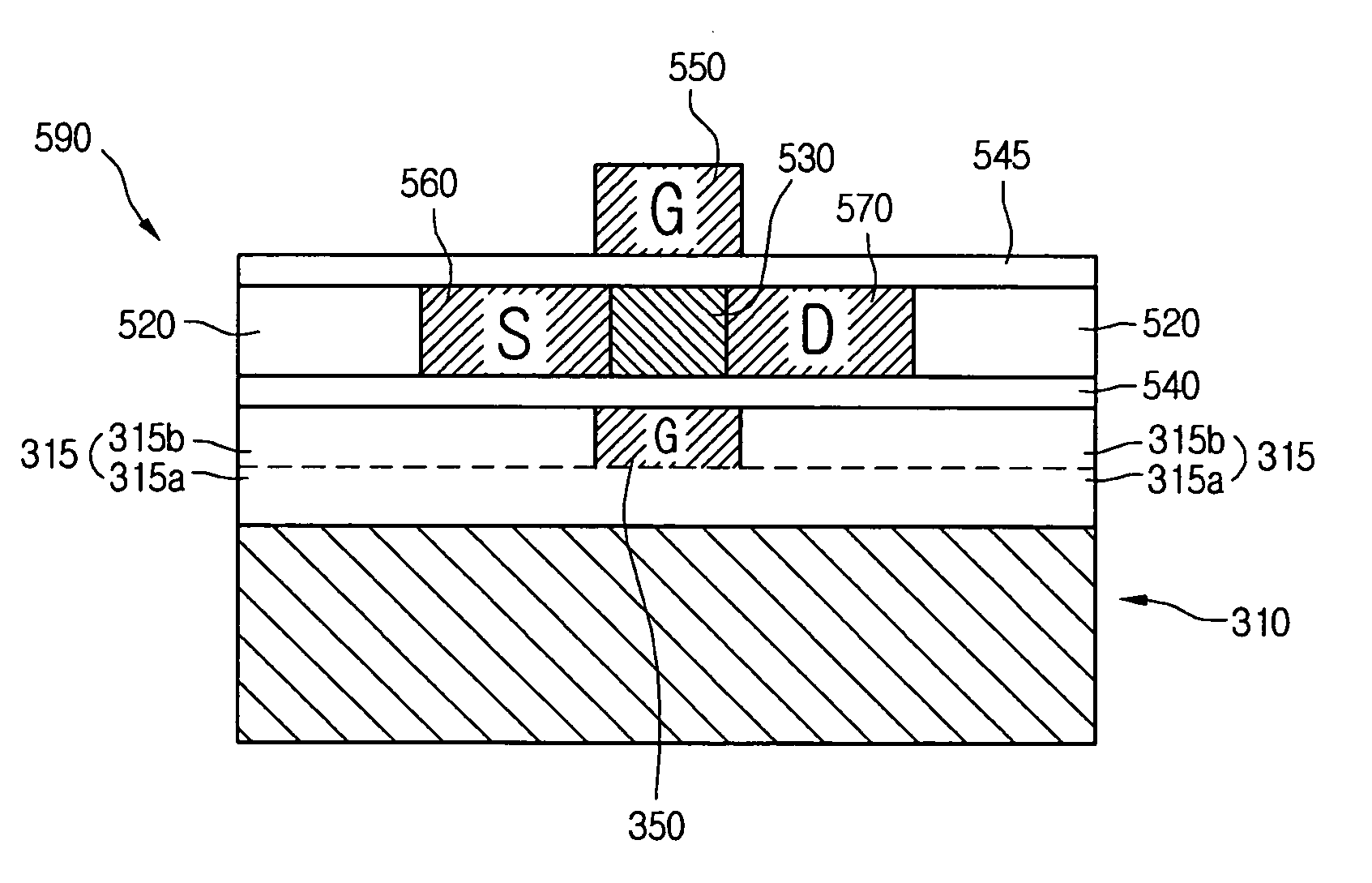 MOS transistor having double gate and manufacturing method thereof