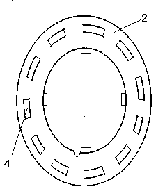 Overlying adhesive processing method for motor rotor iron core