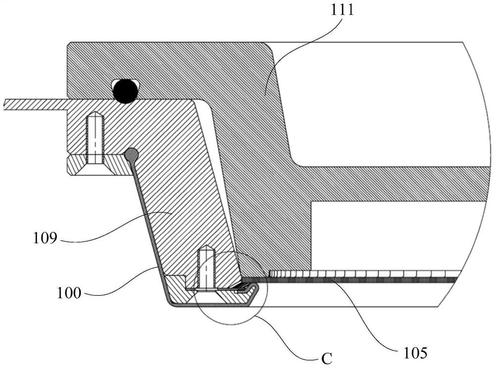 Sealing detection device and method