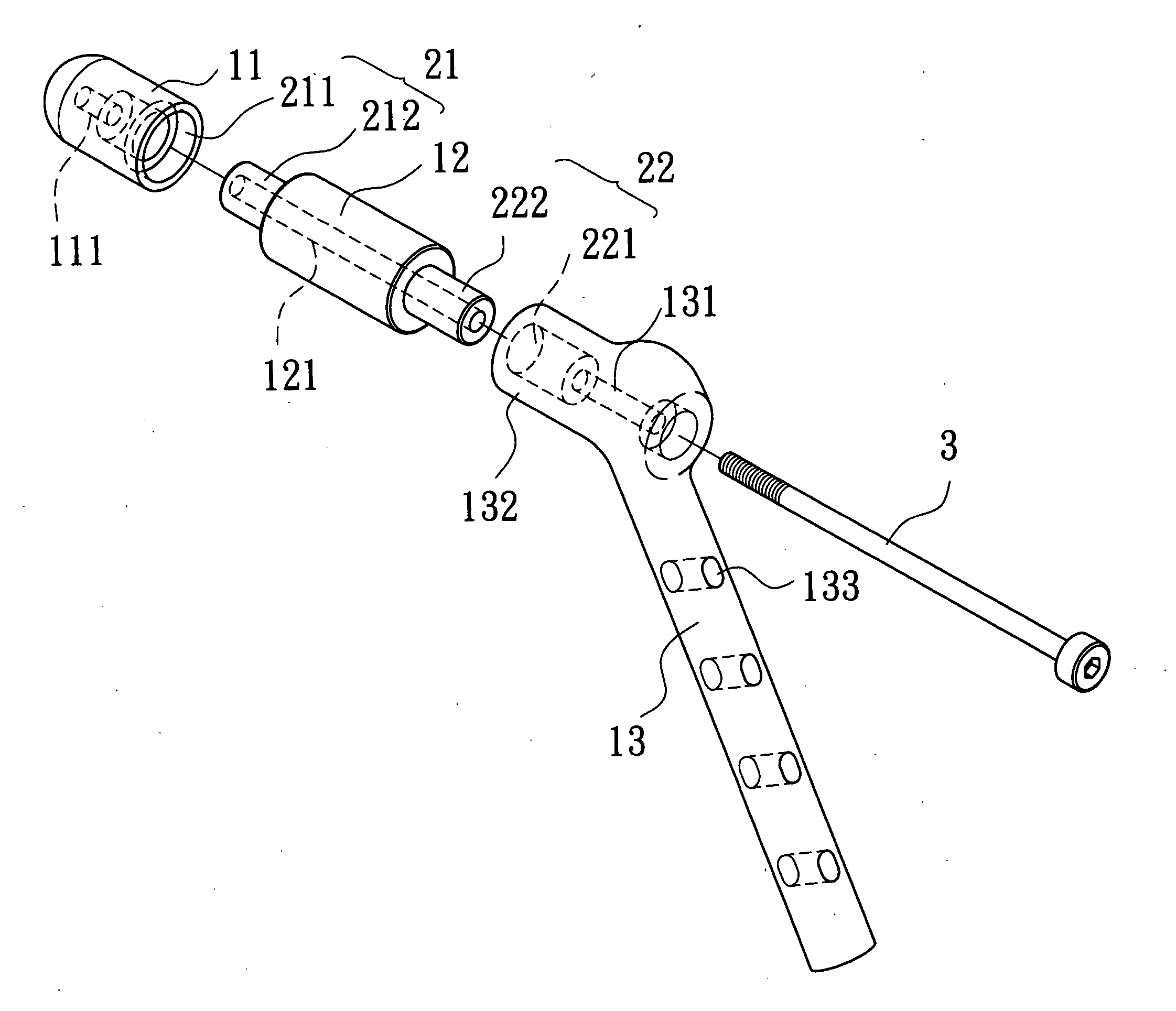 Femoral head and neck strengthening device