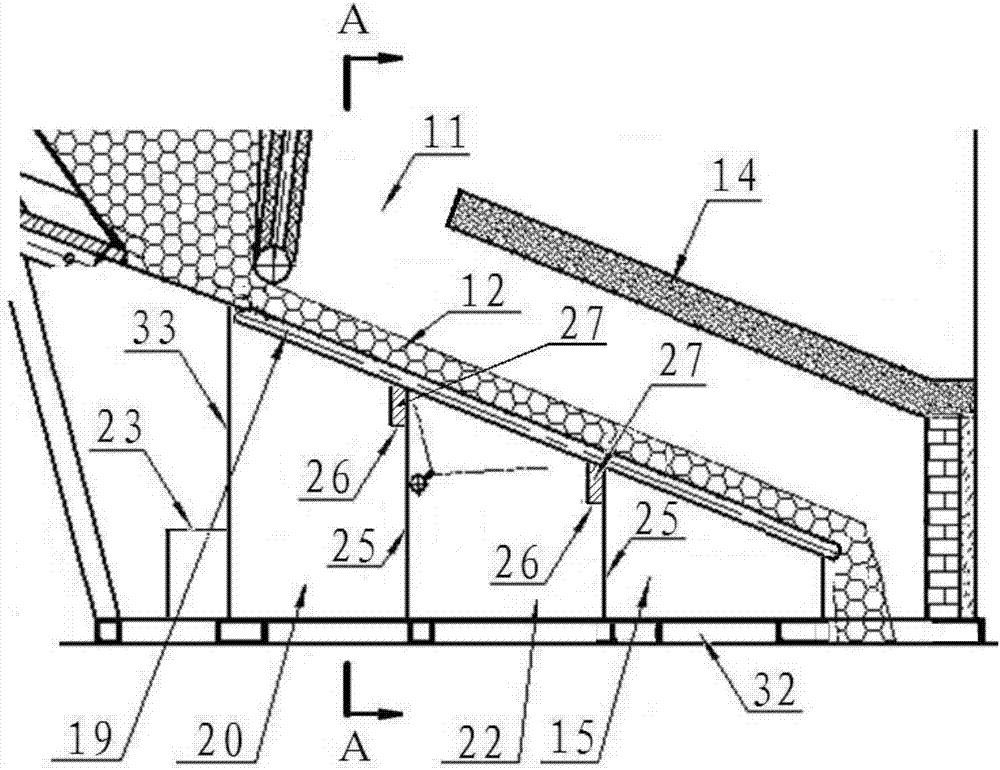 Water gas generation-combustion integrated combustion method and combustion equipment thereof