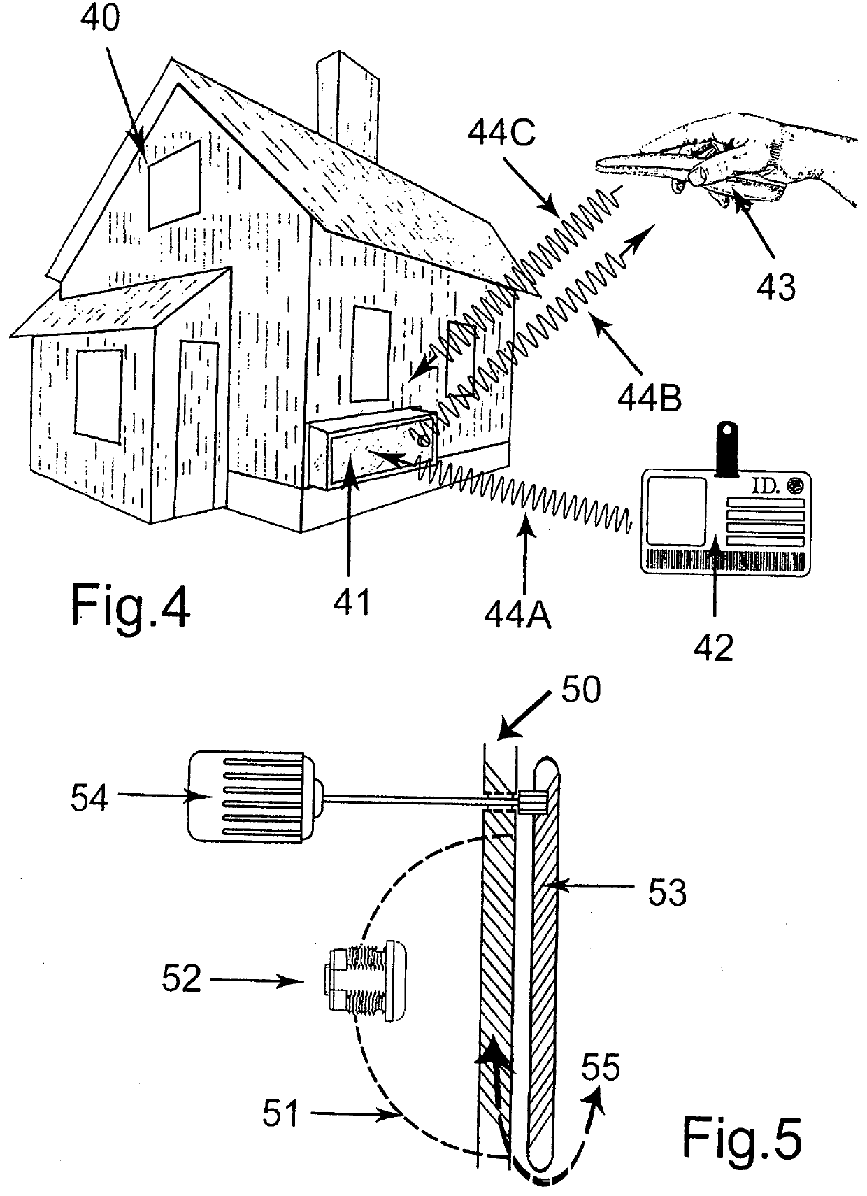 Secure delivery system with badge sensor