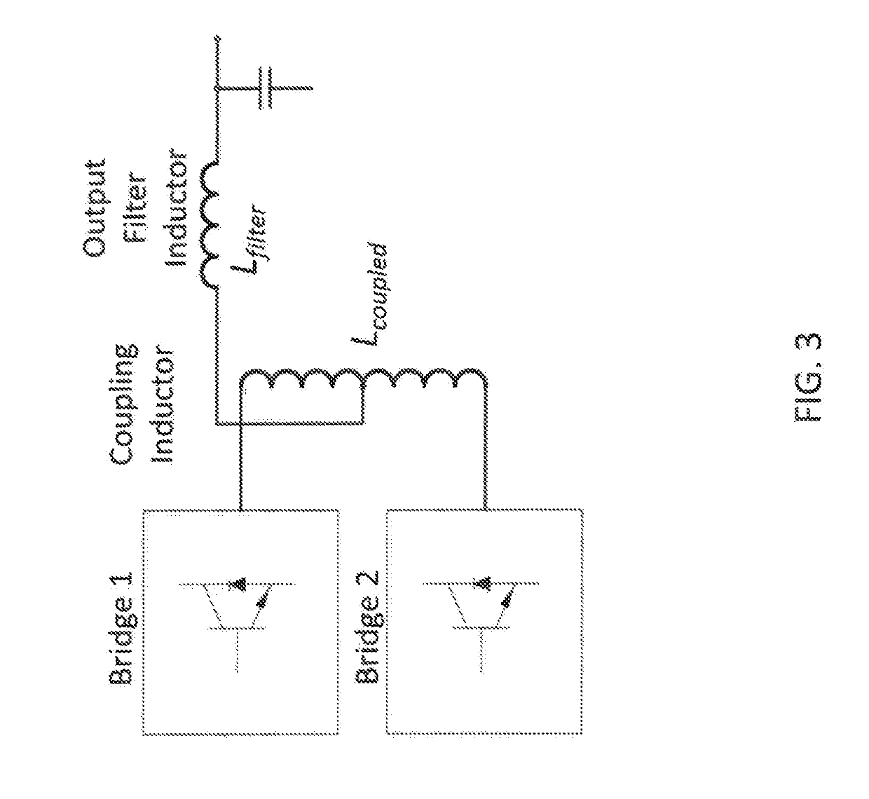 Interleaved parallel inverters with integrated filter inductor and interphase transformer