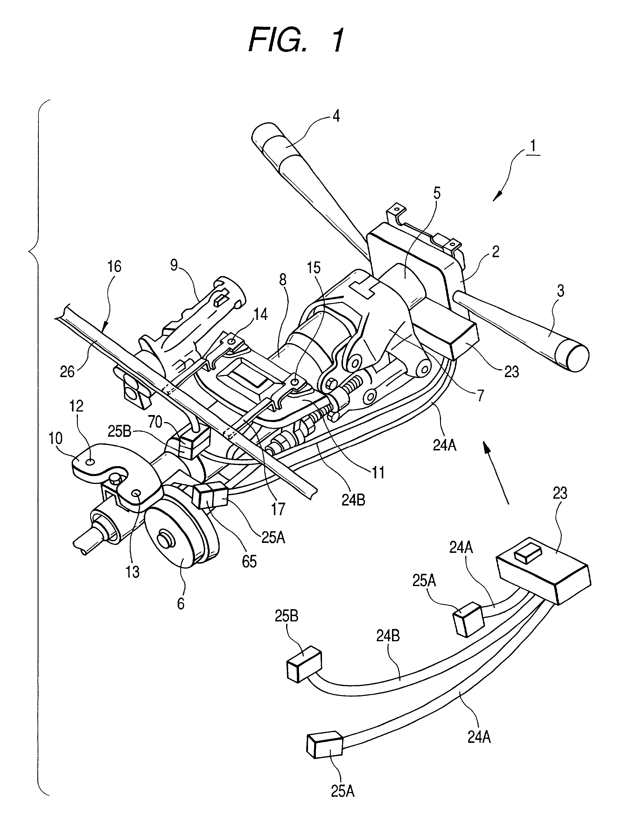 Steering wire harness, steering module, and wiring system of steering wire harness