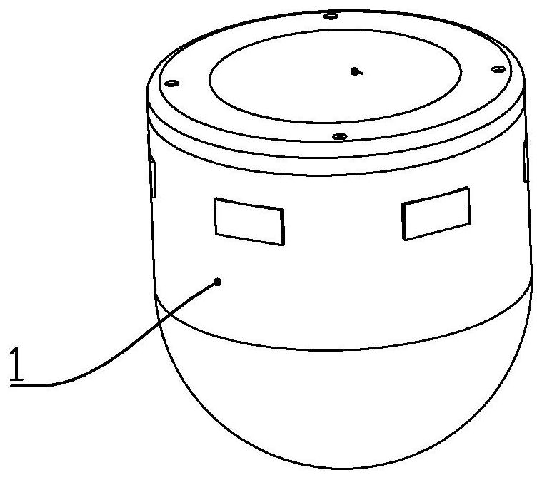 A wireless charging-driven gyroscope