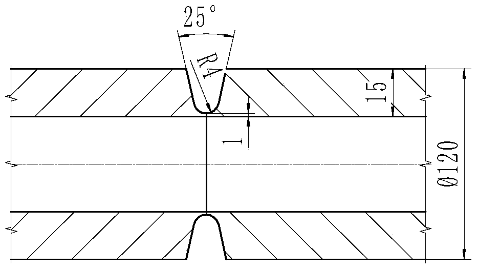 Welding process applied to Inconel 600