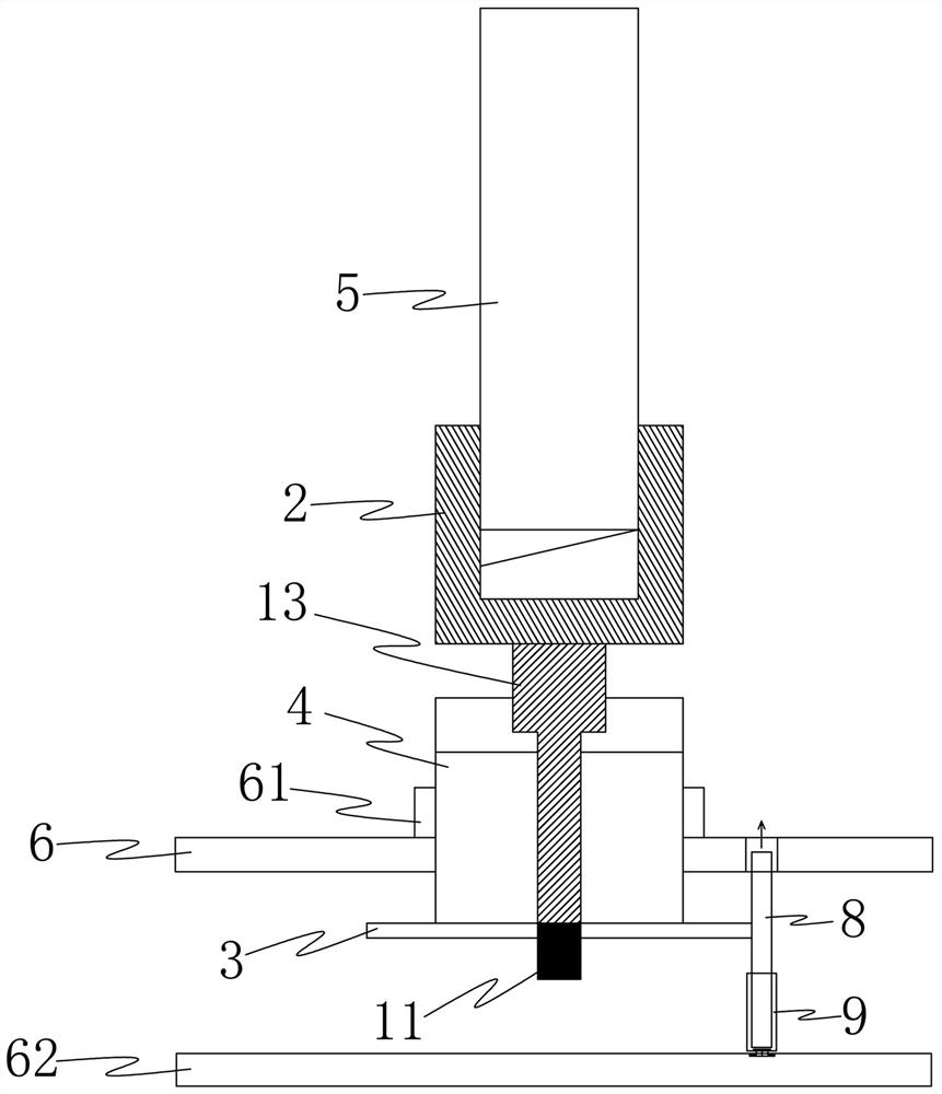 Precision adjusting device suitable for optical parametric oscillator