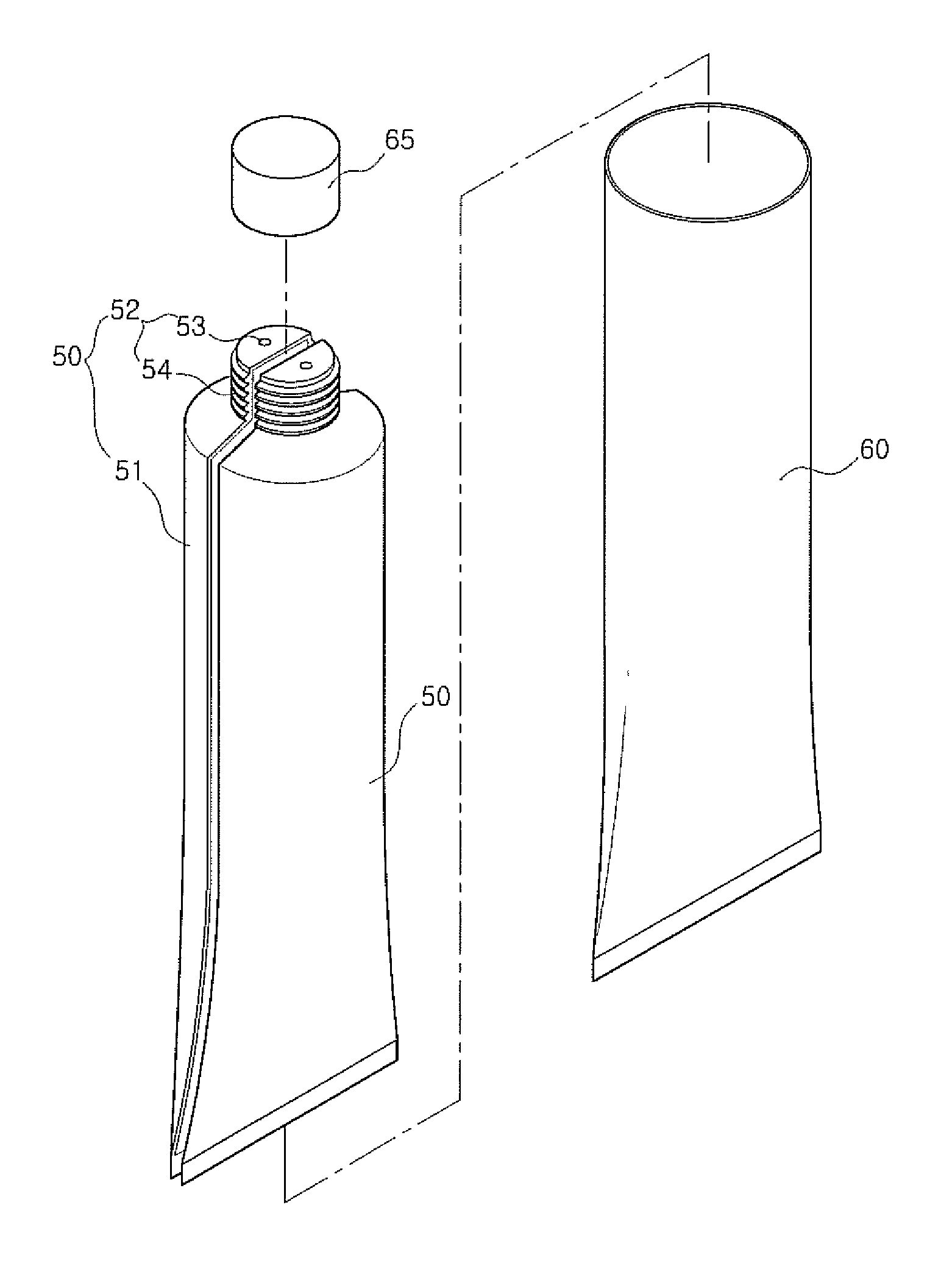 Dual-structure tube vessel and method of producing the same