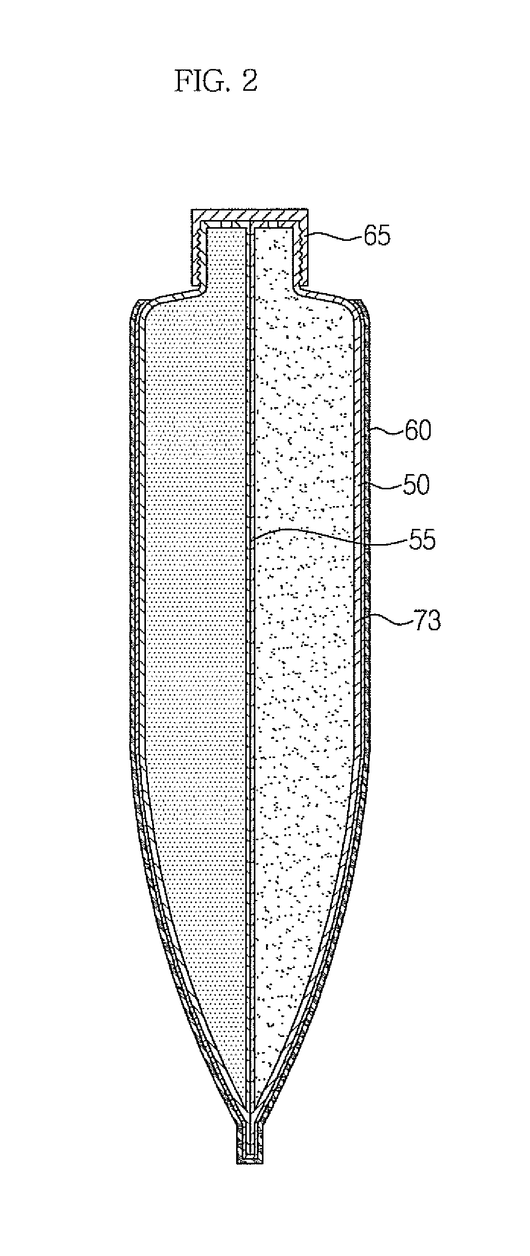 Dual-structure tube vessel and method of producing the same