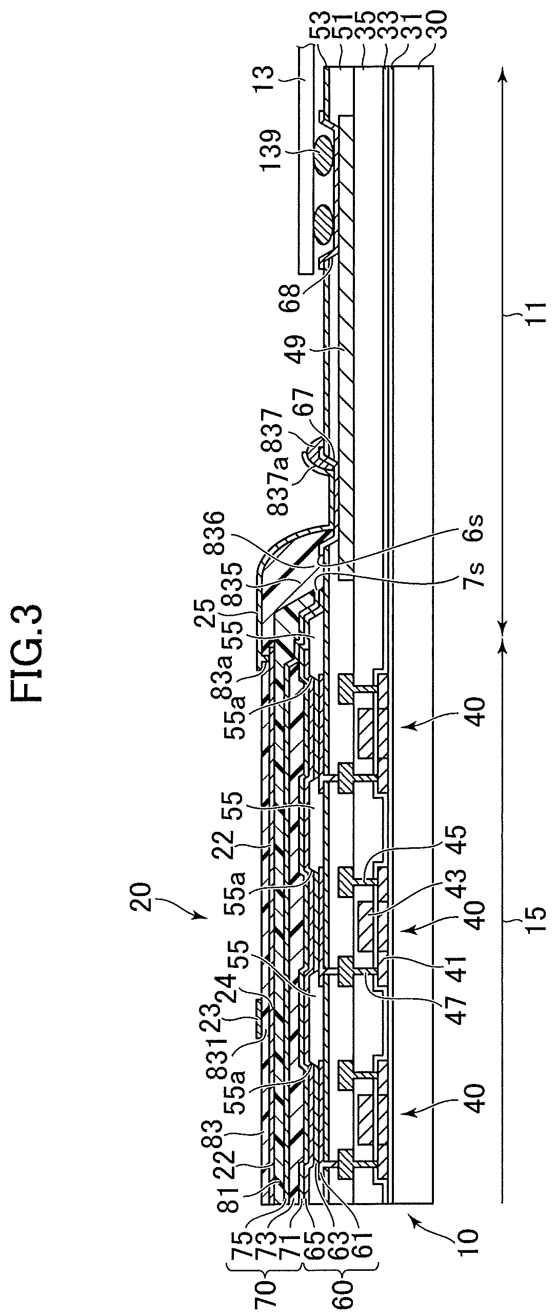 Display device with touch sensor
