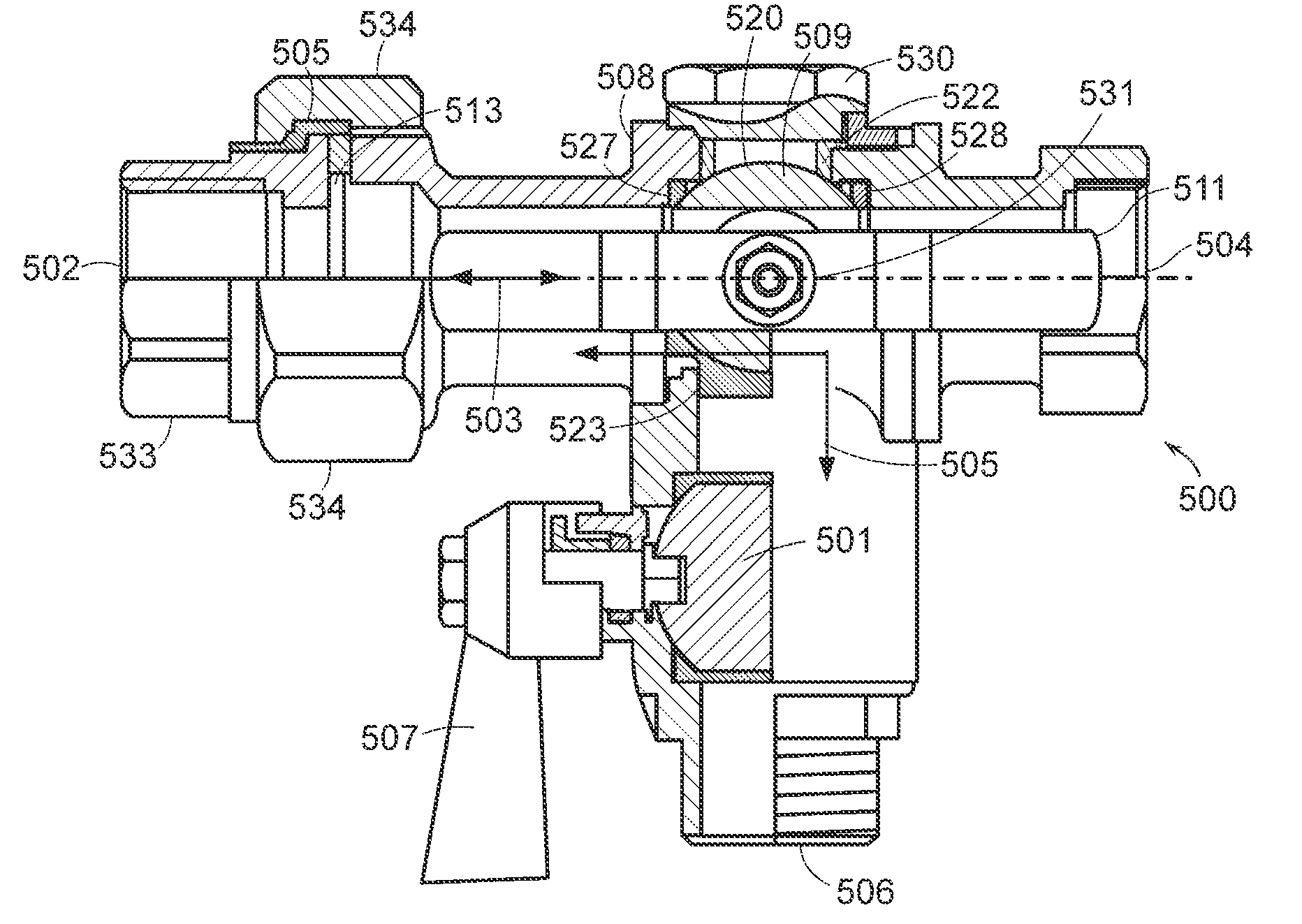 System for controlling fluid flow to an appliance
