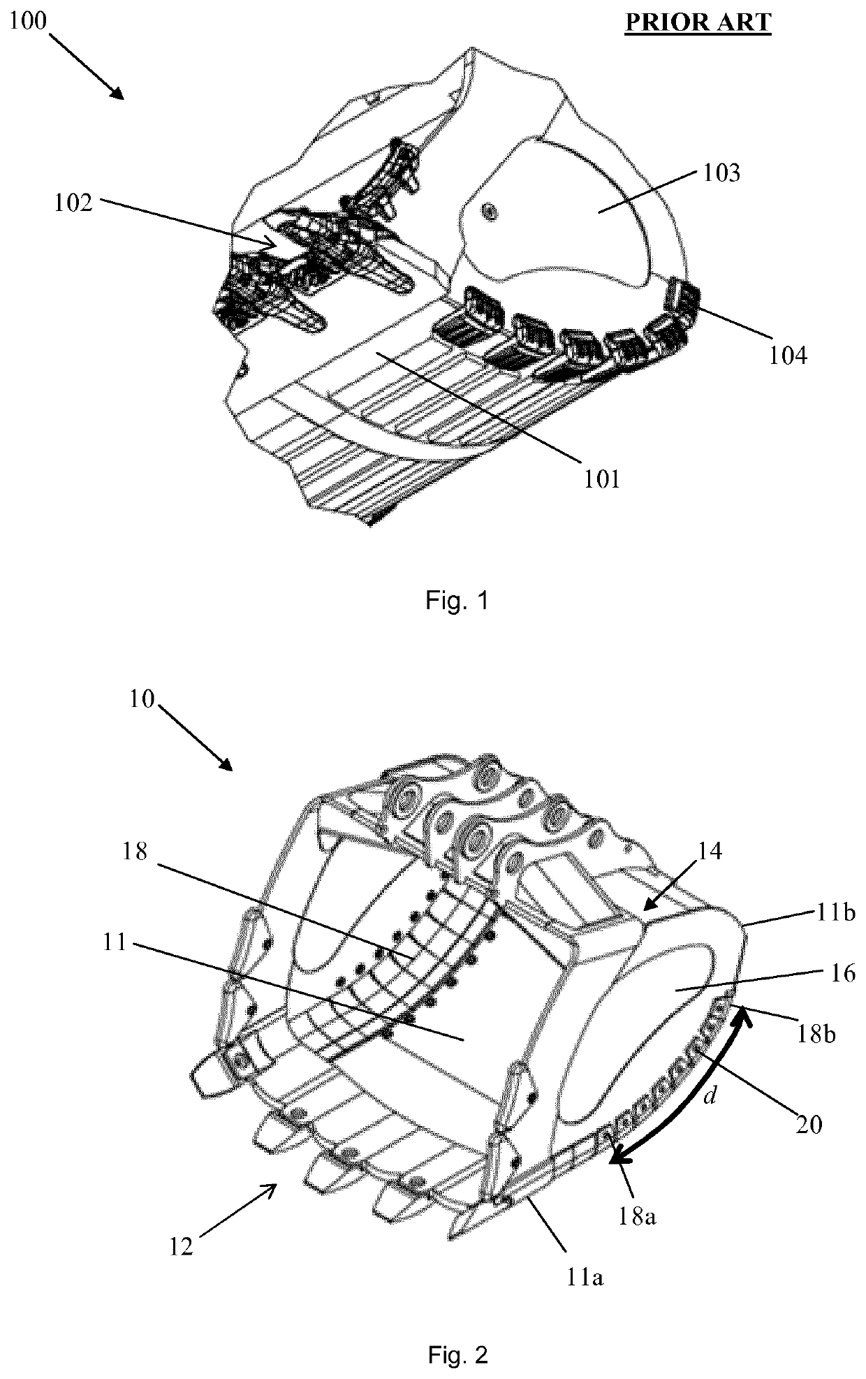 Excavator bucket & manufacturing method