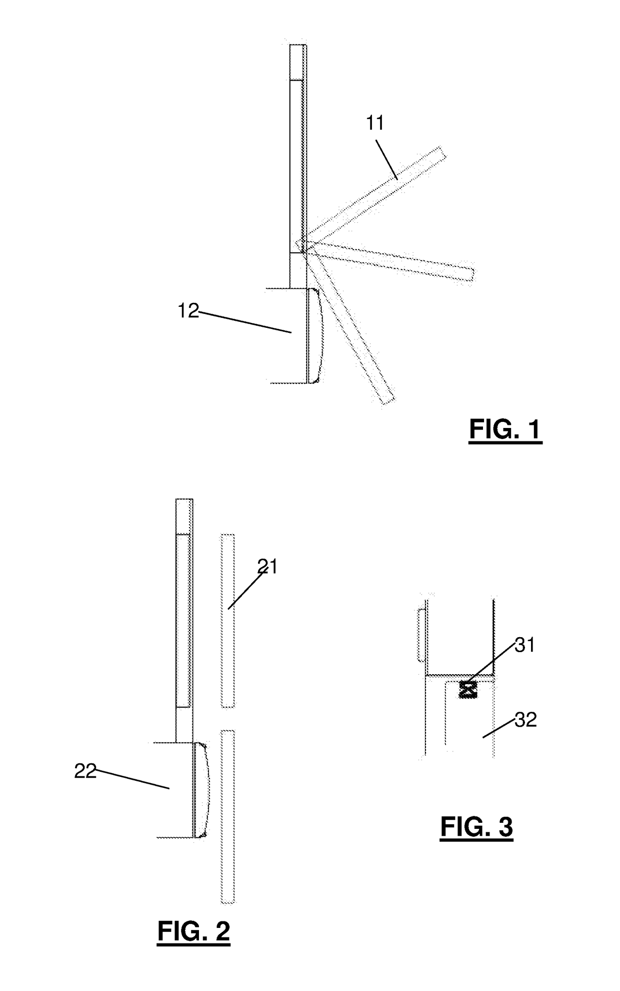 Device for Opening/Closing a Door of a Washing Machine, Particularly for Washing Equipment Used in the Field of Pharmaceutical Research and/or Pharmaceutical Production, and Machine Comprising Said Device