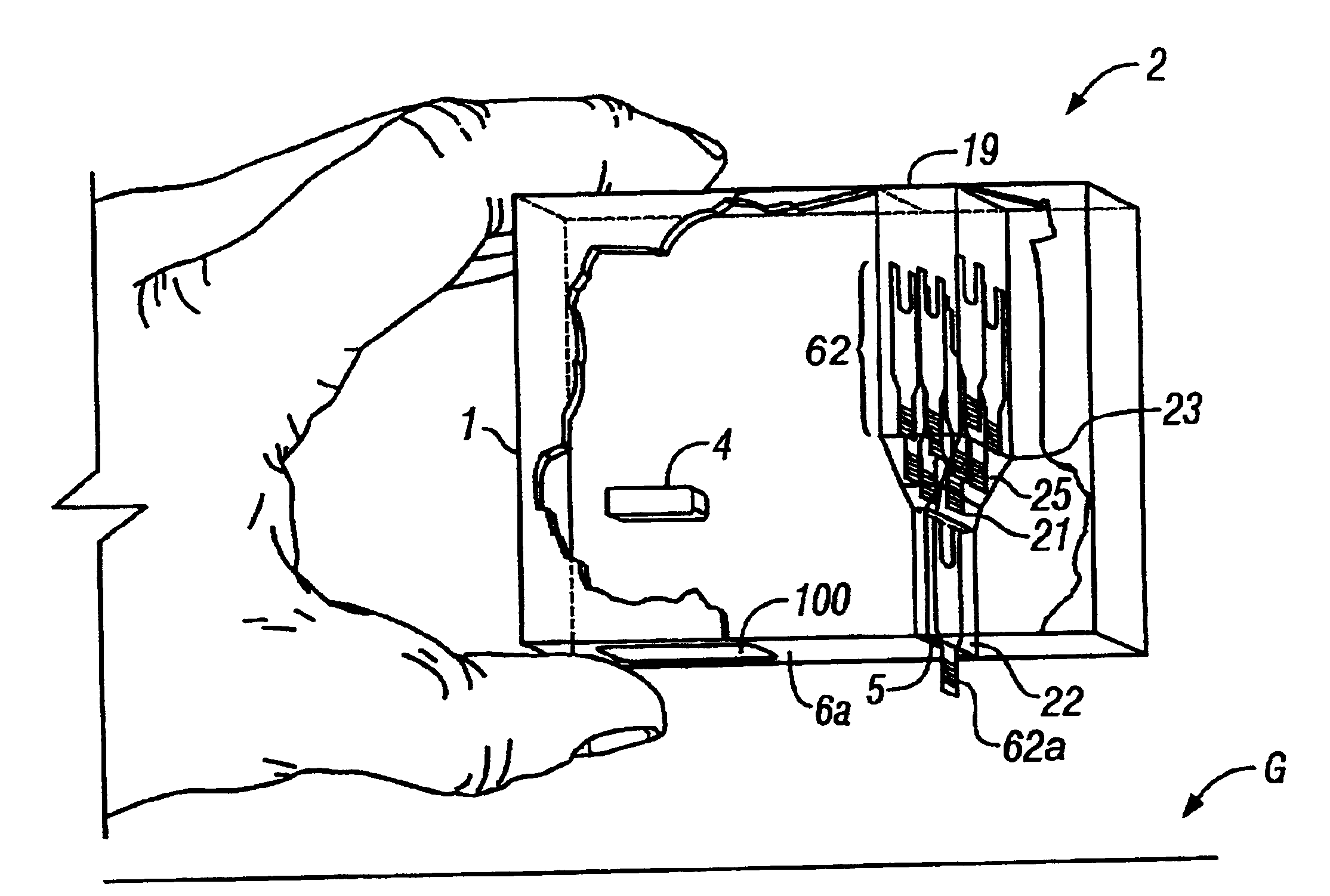 Analyte concentration determination meters and methods of using the same