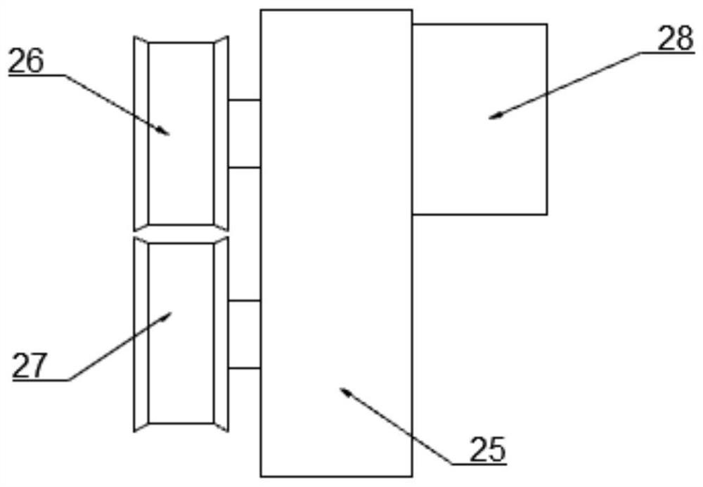 Detecting mechanism for presence or absence of feeding running water of drawing part