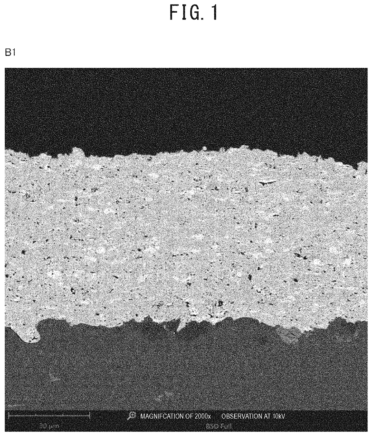 Thermal spray material and method for forming thermal sprayed coating using same