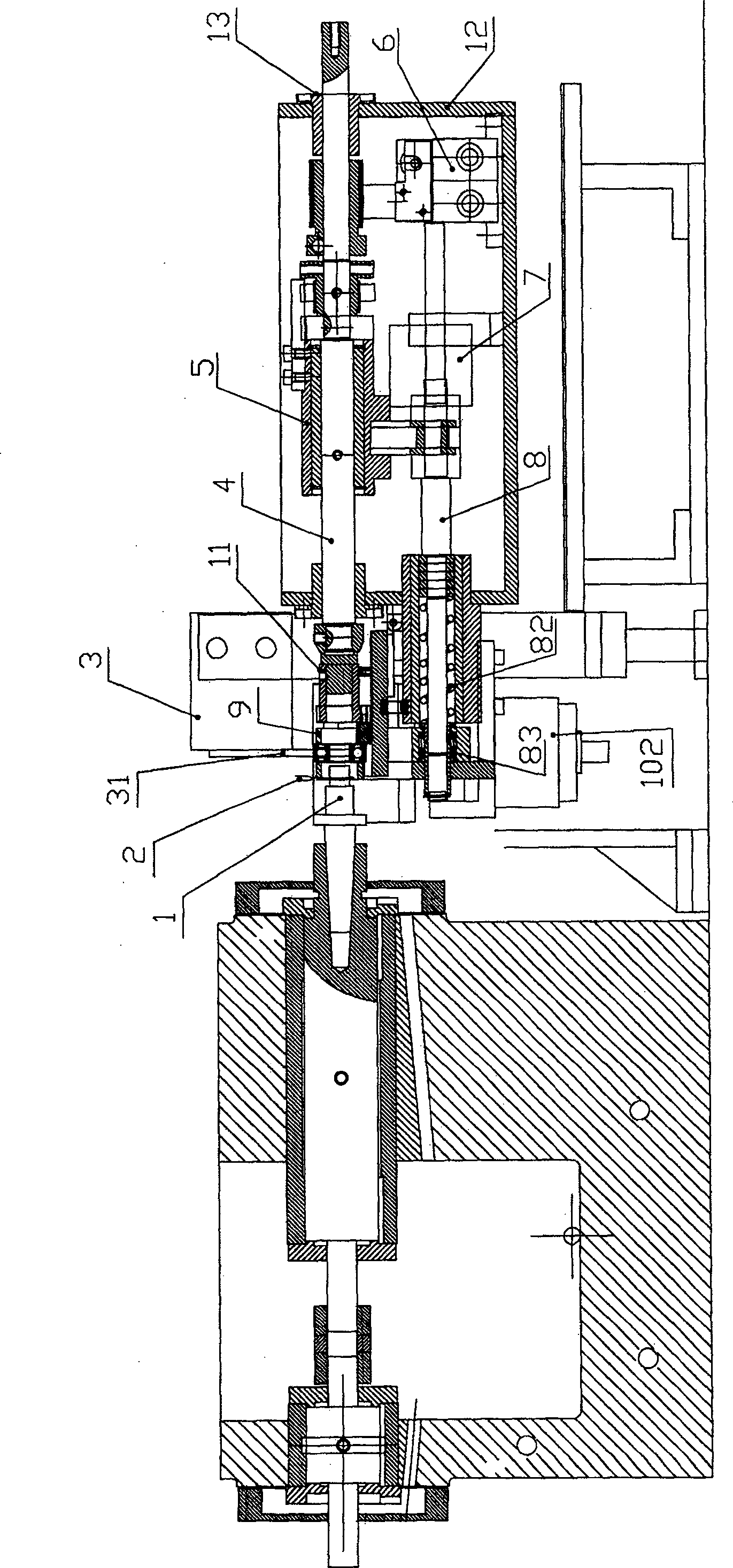 Double-side bearing vibration detector
