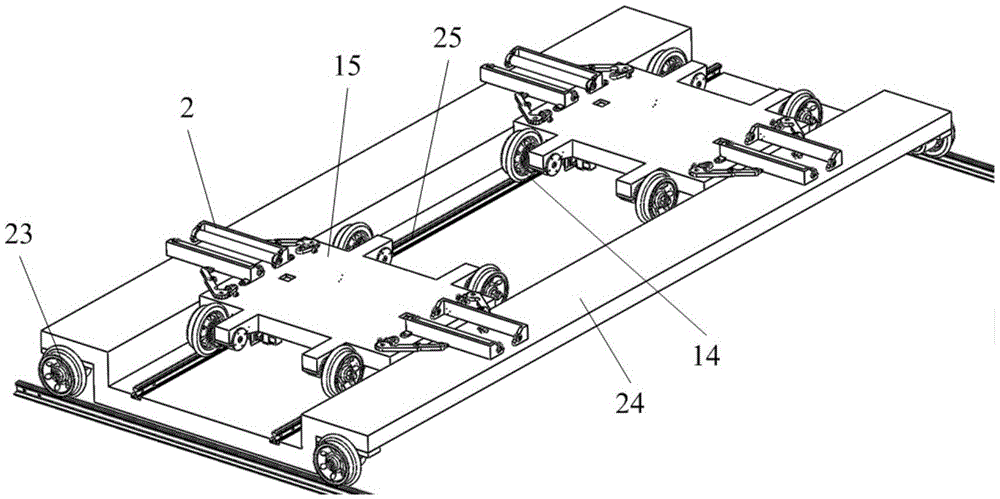 Vehicle carrying device for stereo garage